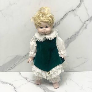Vintage porcelain doll.